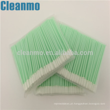 Alta Qualidade Dupla Cotonete De Poliéster PS758B Baixa Partícula Super Soft Swab Ferramentas Perfeitas Para PCB Direto Da Fábrica de Vendas